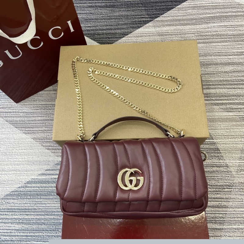 G*u*i top handle bags